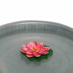 Deko-Rose schwimmend pink Ø 15 cm