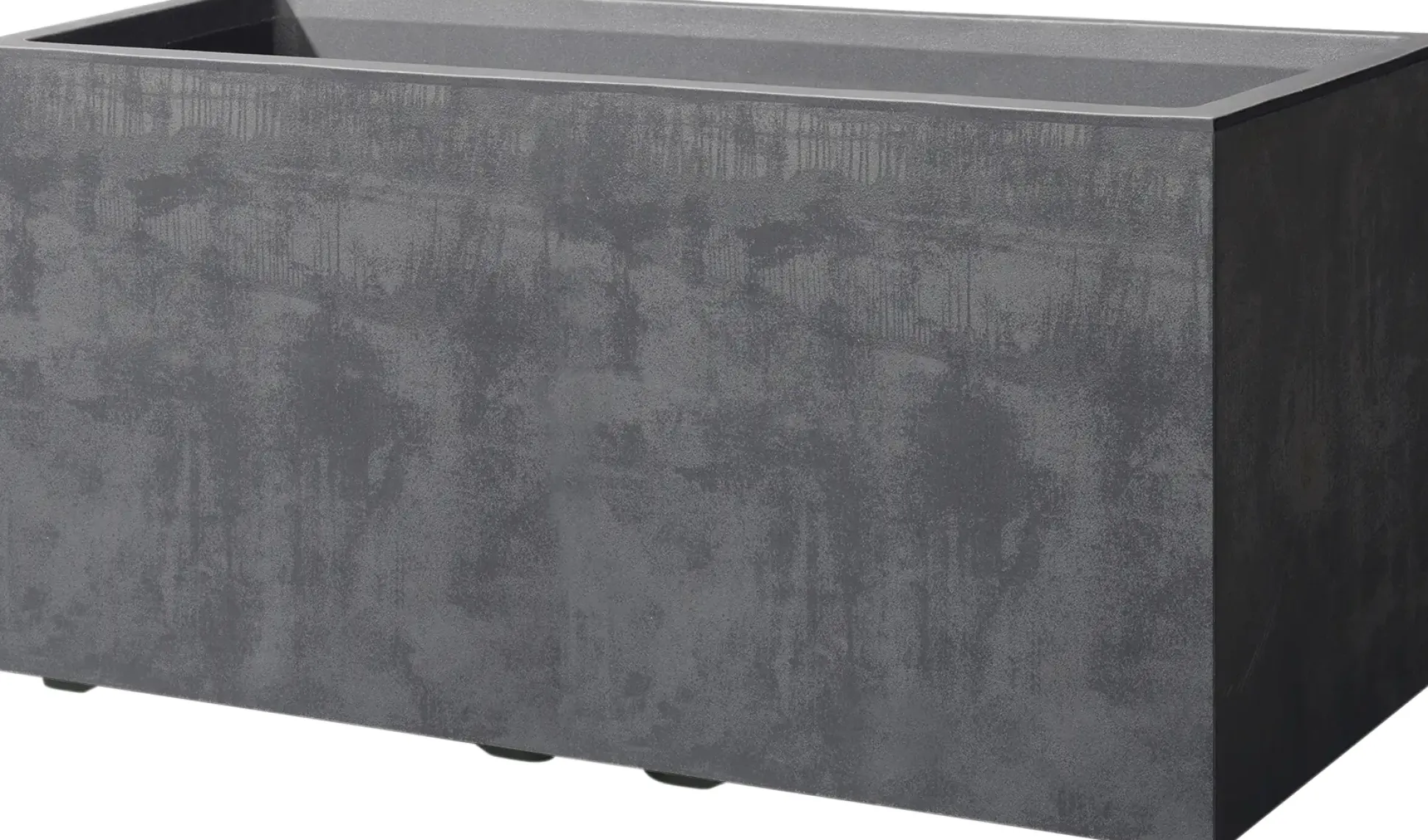 Deroma Pflanzkasten Millenium anthrazit 79 cm