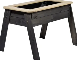 Dobar Kinder-Hochbeet mit Ablage grau 78 x 60 x 50 cm