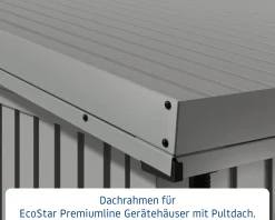 EcoStar Dachrahmen für Gründach Pultdach Typ 3 grau