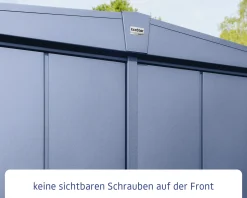 EcoStar Gerätehaus Elegant-S Typ 1 taubenblau