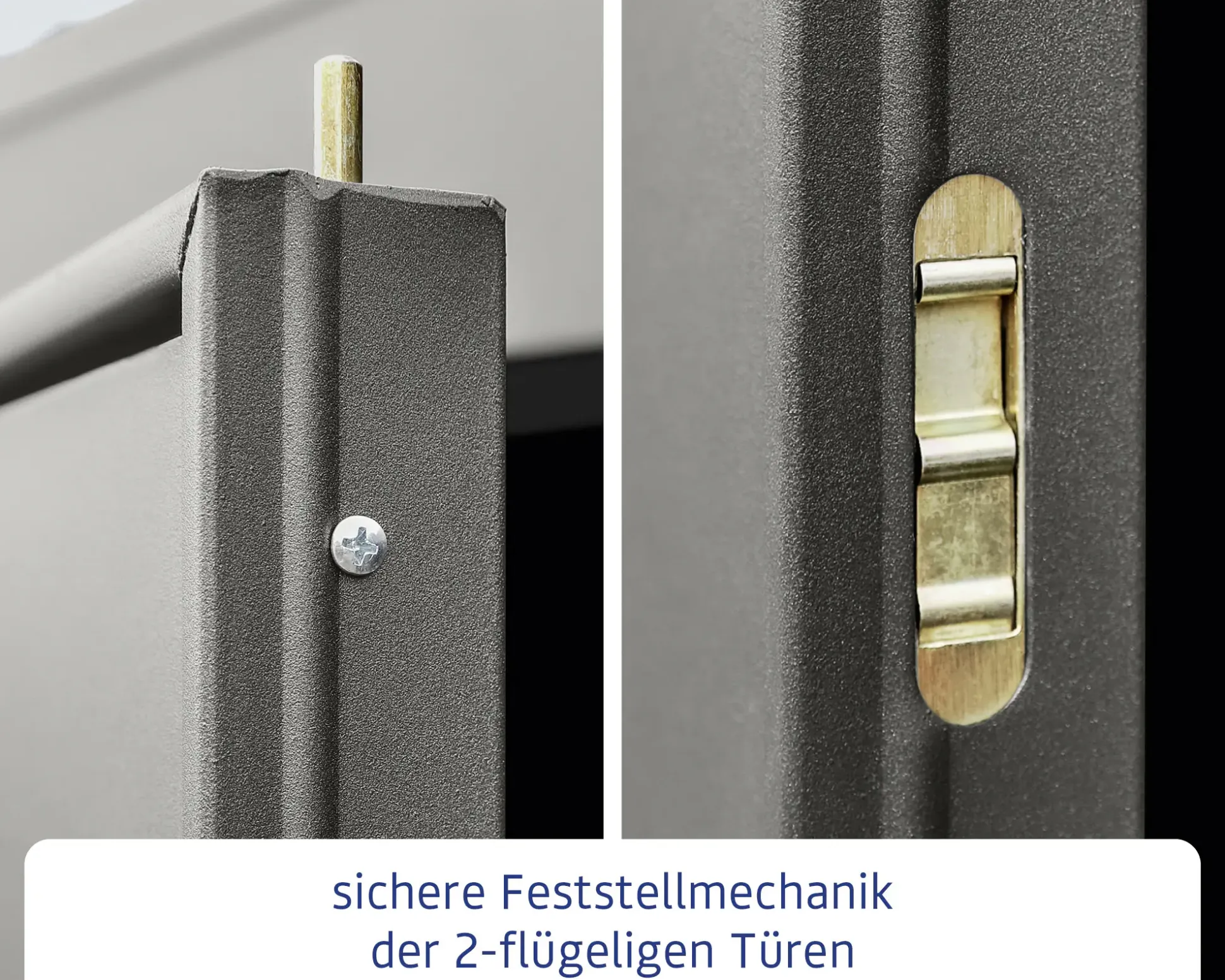 EcoStar Gerätehaus Elegant-S Typ 3 graualuminium 323,6 x 247,7 x 219,4 cm