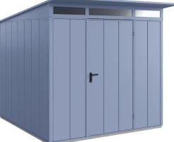 EcoStar Gerätehaus Elegant-P Typ 2 taubenblau 247,9 x 283,4 x 232,3 cm