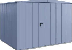 EcoStar Gerätehaus Elegant-S Typ 3 taubenblau 1 flg 323,6 x 247,7 cm
