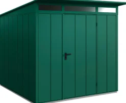 EcoStar Gerätehaus Elegant-P Typ 2 moosgrün 247,9 x 283,4 x 232,3 cm