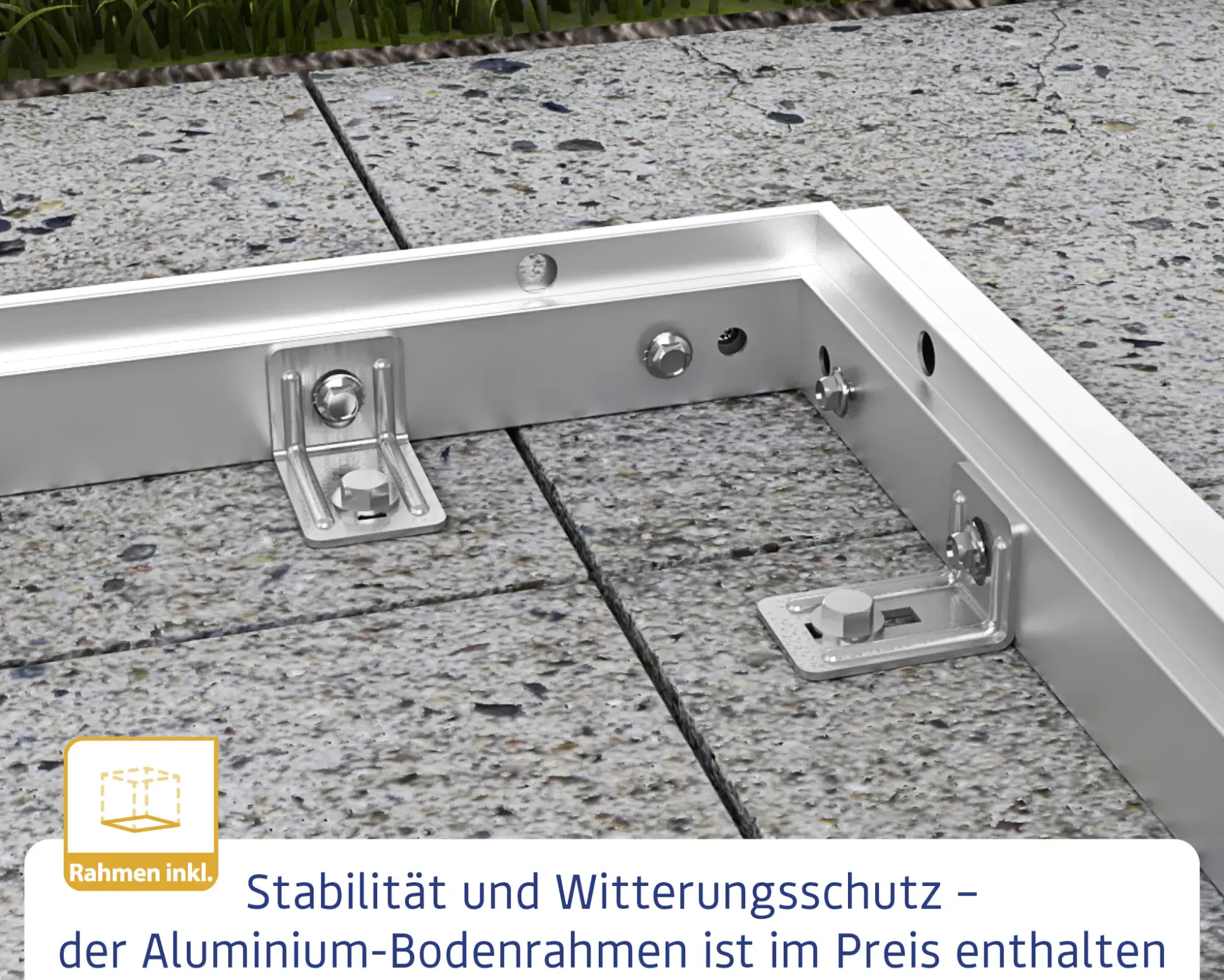 EcoStar Gerätehaus Elegant-P Typ 2 purpurrot 247,9 x 283,4 x 232,3 cm