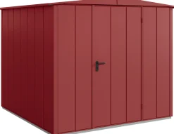 EcoStar Gerätehaus Elegant-S Typ 2 purpurrot 1 flg 258,8 x 247,7 x 216 cm