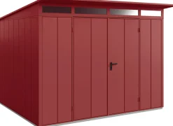 EcoStar Gerätehaus Elegant-P Typ 3 purpurrot 312,7 x 283,4 x 232,3 cm