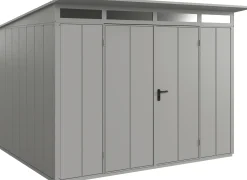 EcoStar Gerätehaus Elegant-P,Typ 3 312,7 x 283,4 x 232,3 cm graualuminium