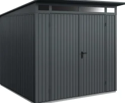 EcoStar Gerätehaus Trend-P Typ 2 anthrazitgrau 247,9 x 283,4 x 232,3 cm