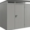 EcoStar Gerätehaus Trend-P Typ 2 graualuminium 247,9 x 283,4 x 232,3 cm