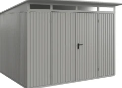EcoStar Gerätehaus Trend-P Typ 3 graualuminium 312,7 x 283,4 x 232,3 cm