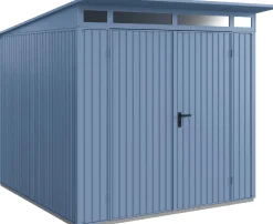 EcoStar Gerätehaus Trend-P Typ 2 taubenblau 247,9 x 283,4 x 232,3 cm