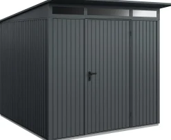 EcoStar Gerätehaus Trend-P Typ 2 anthrazitgrau 247,9 x 283,4 x 232,3 cm