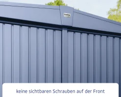 EcoStar Gerätehaus Trend-S Typ 3 323,6 x 247,7 x 219,4 cm taubenblau