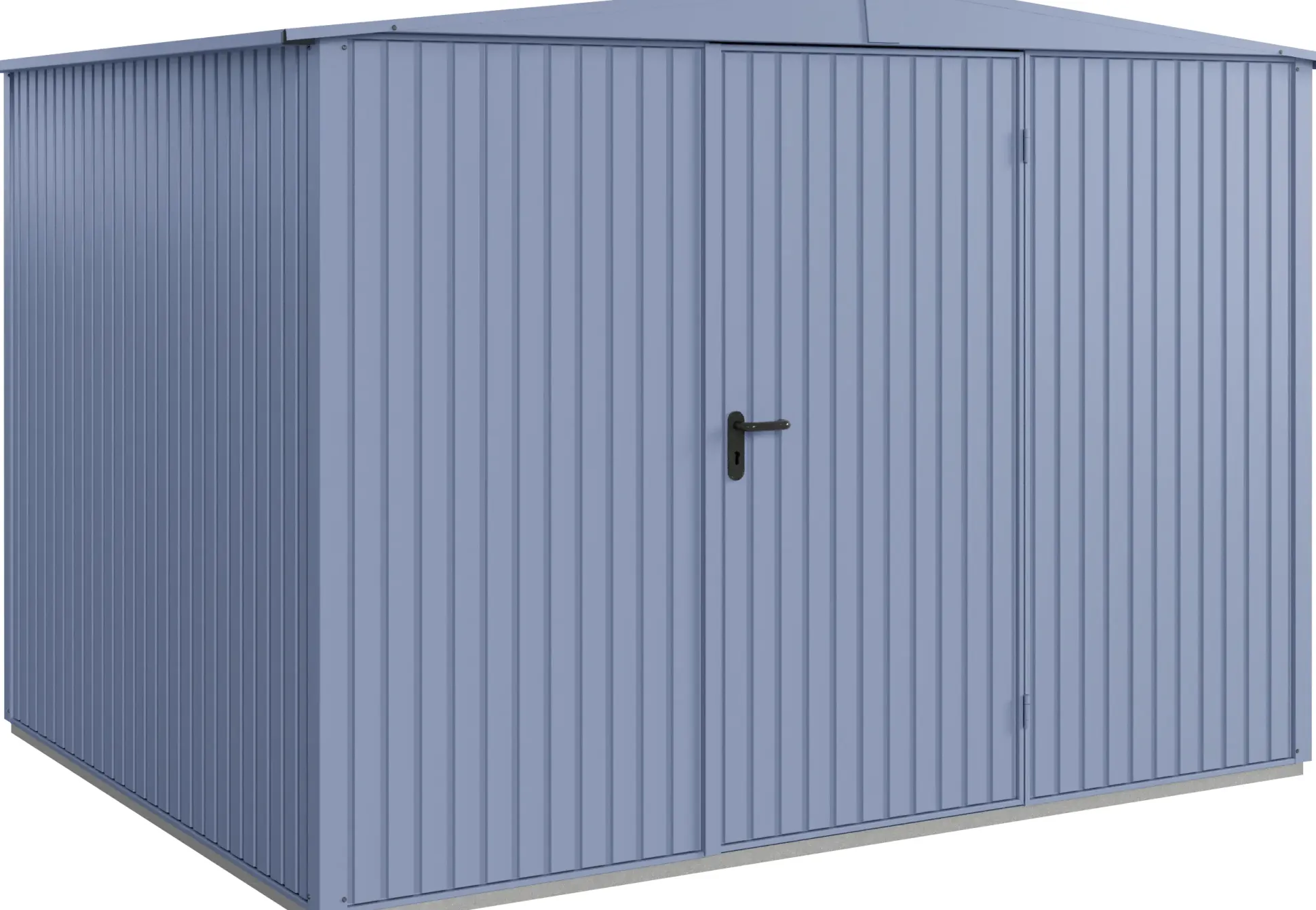 EcoStar Gerätehaus Trend-S Typ 3 323,6 x 247,7 x 219,4 cm taubenblau