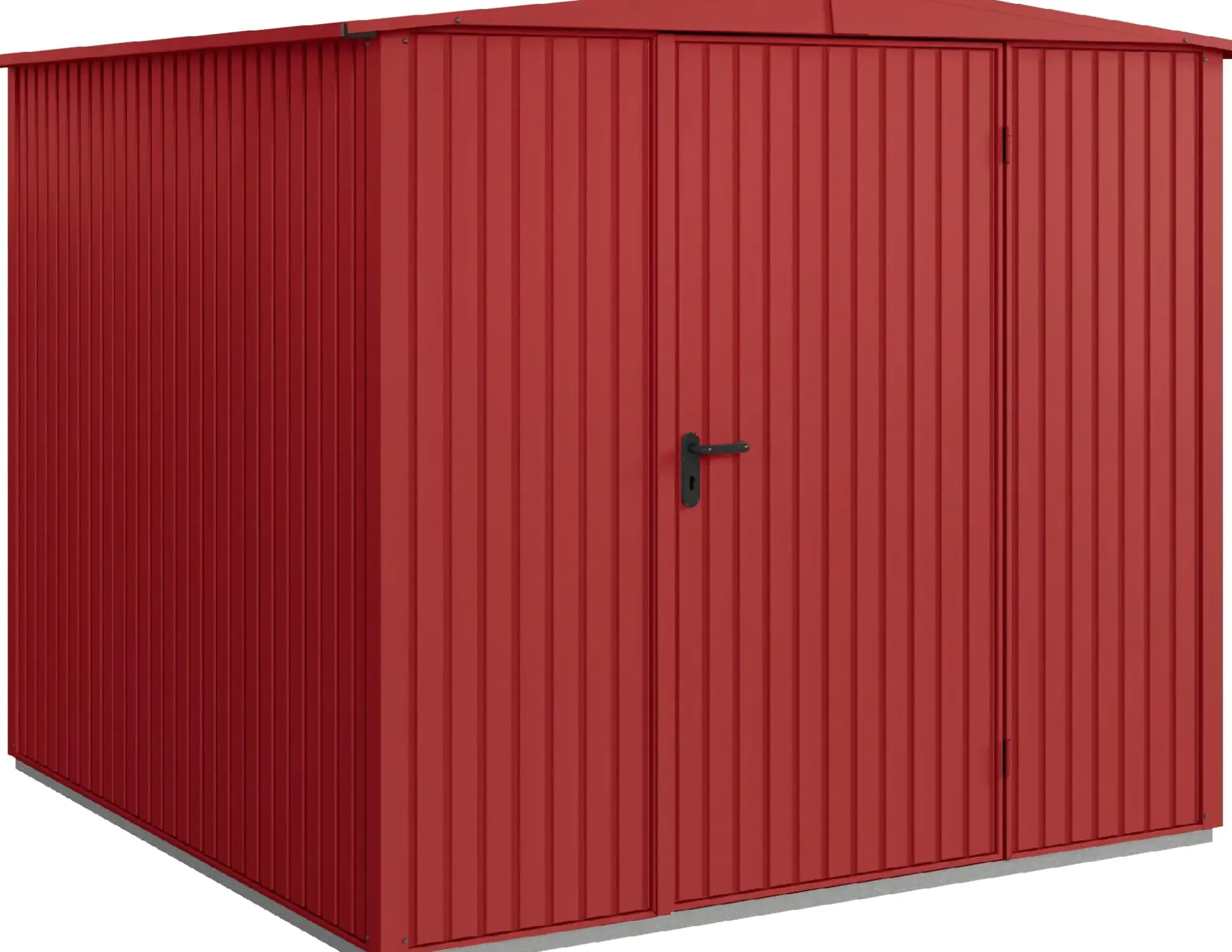EcoStar Gerätehaus Trend-S Typ 2 258,8 x 247,7 x 216 cm v