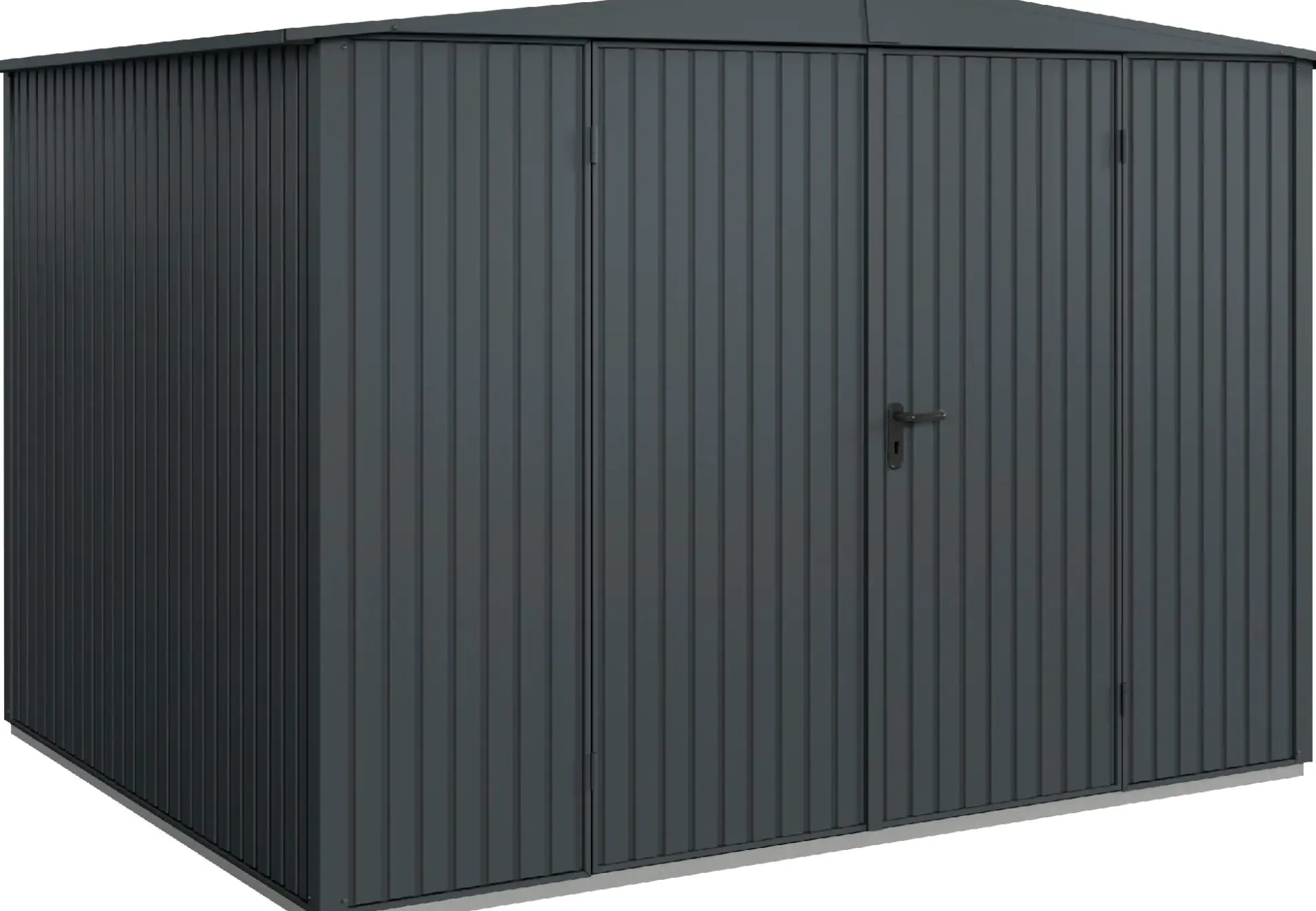 EcoStar Gerätehaus Trend-S Typ 3 323,6 x 247,7 x 219,4 cm anthrazitgrau