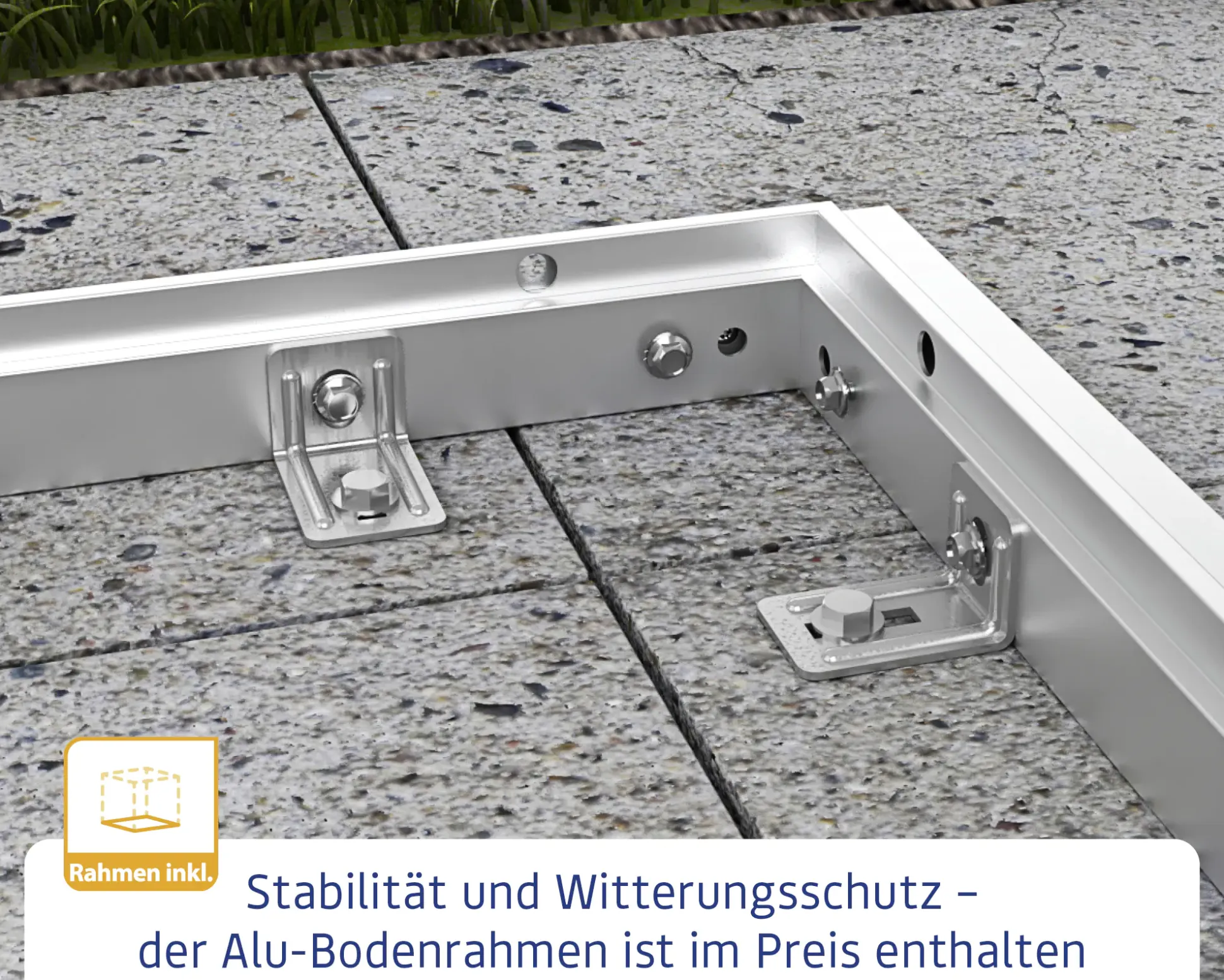 Ecostar Kaminholzregal Trend-V Typ 1, taubenblau, mit Verstrebung