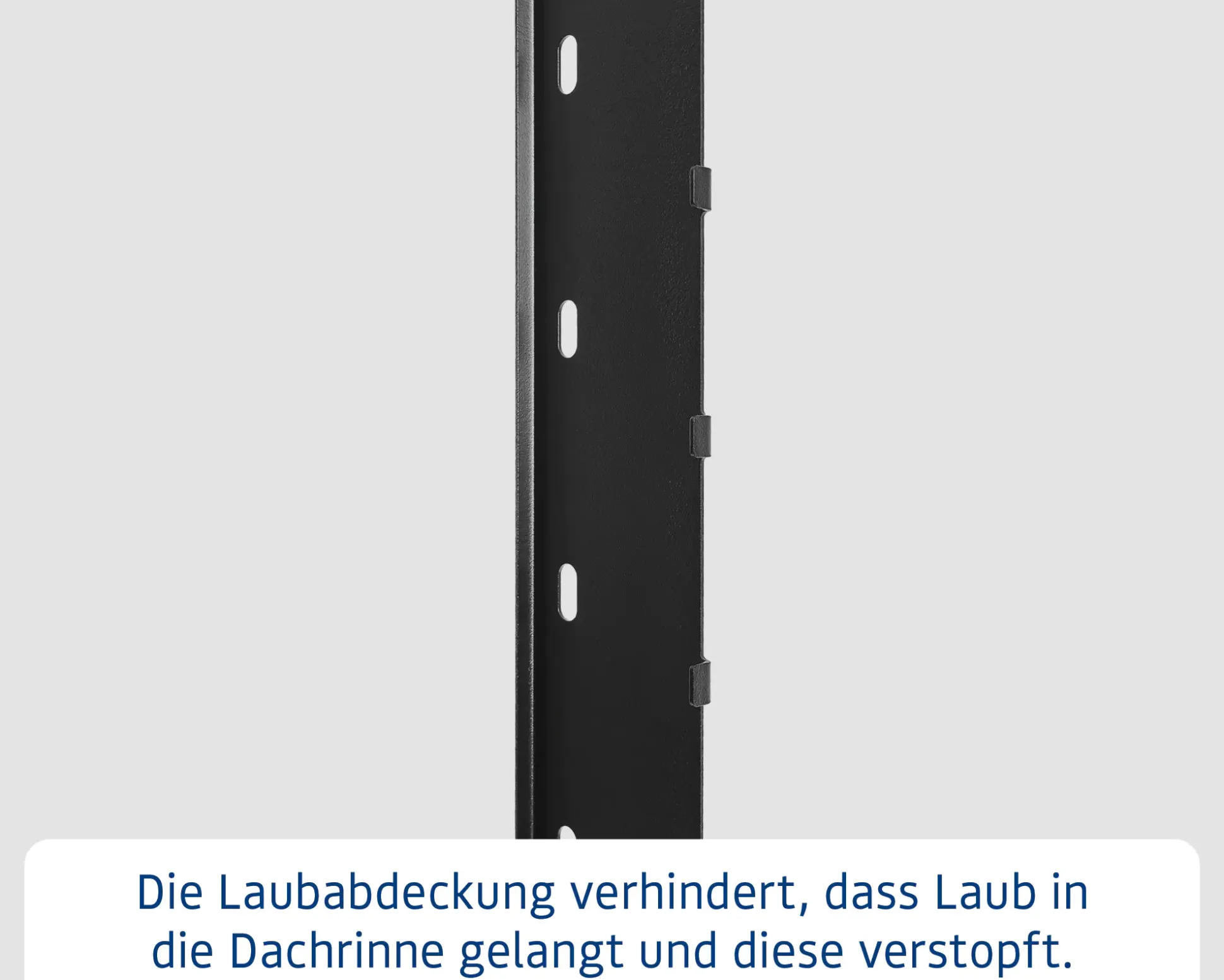 EcoStar Laubabdeckung für Regenrinne Pultdach Typ 3