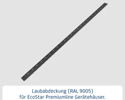EcoStar Laubabdeckung für Regenrinne Satteldach Typ 1