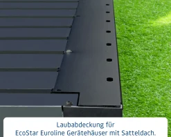 EcoStar Laubabdeckung für Gerätehaus SD1/SD3