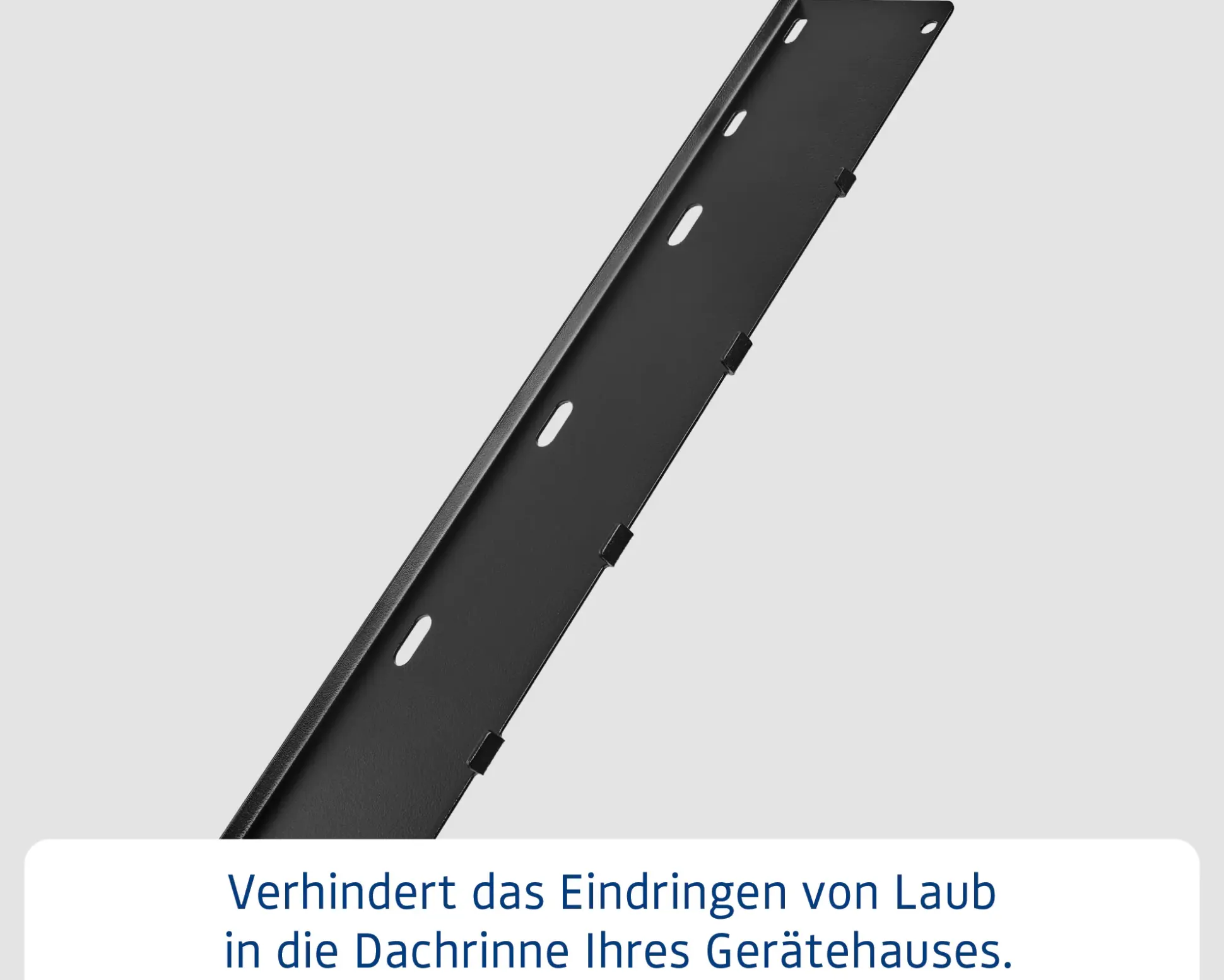EcoStar Laubabdeckung für Regenrinne Pultdach Typ 1/2