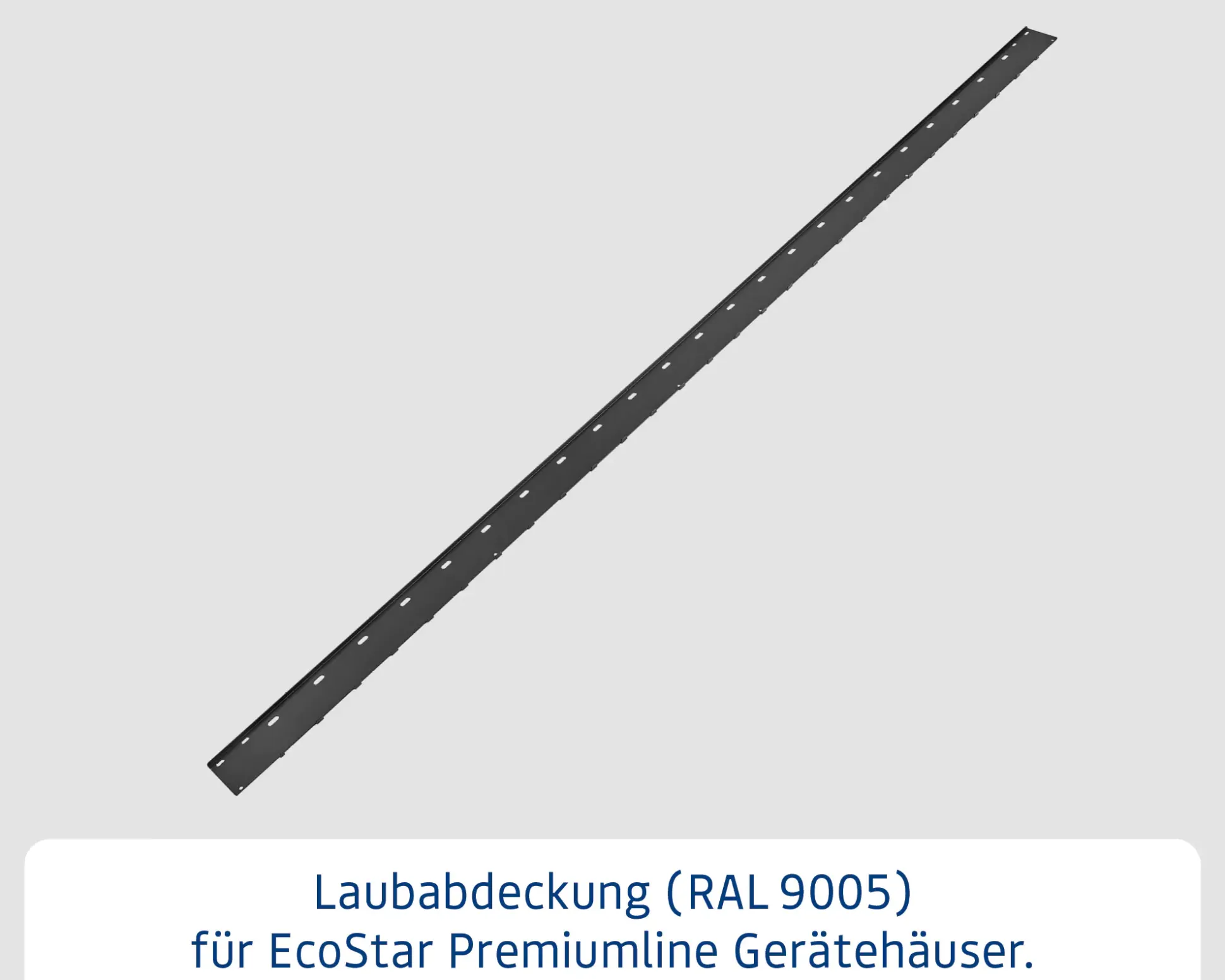 EcoStar Laubabdeckung für Regenrinne Pultdach Typ 1/2
