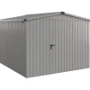 EcoStar Metallgerätehaus Euroline ESD10 graualuminium 262 x 262 cm 1-flg.