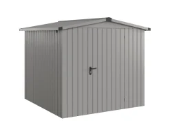 EcoStar Metallgerätehaus Euroline ESD5 graualuminium 214 x 214 cm 1-flg.