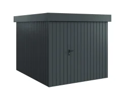 EcoStar Metallgerätehaus Euroline EFD6 anthrazit 214 x 262 cm 1-flg.