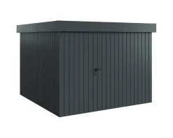 EcoStar Metallgerätehaus Euroline EFD10 anthrazit 262 x 262 cm 1-flg.