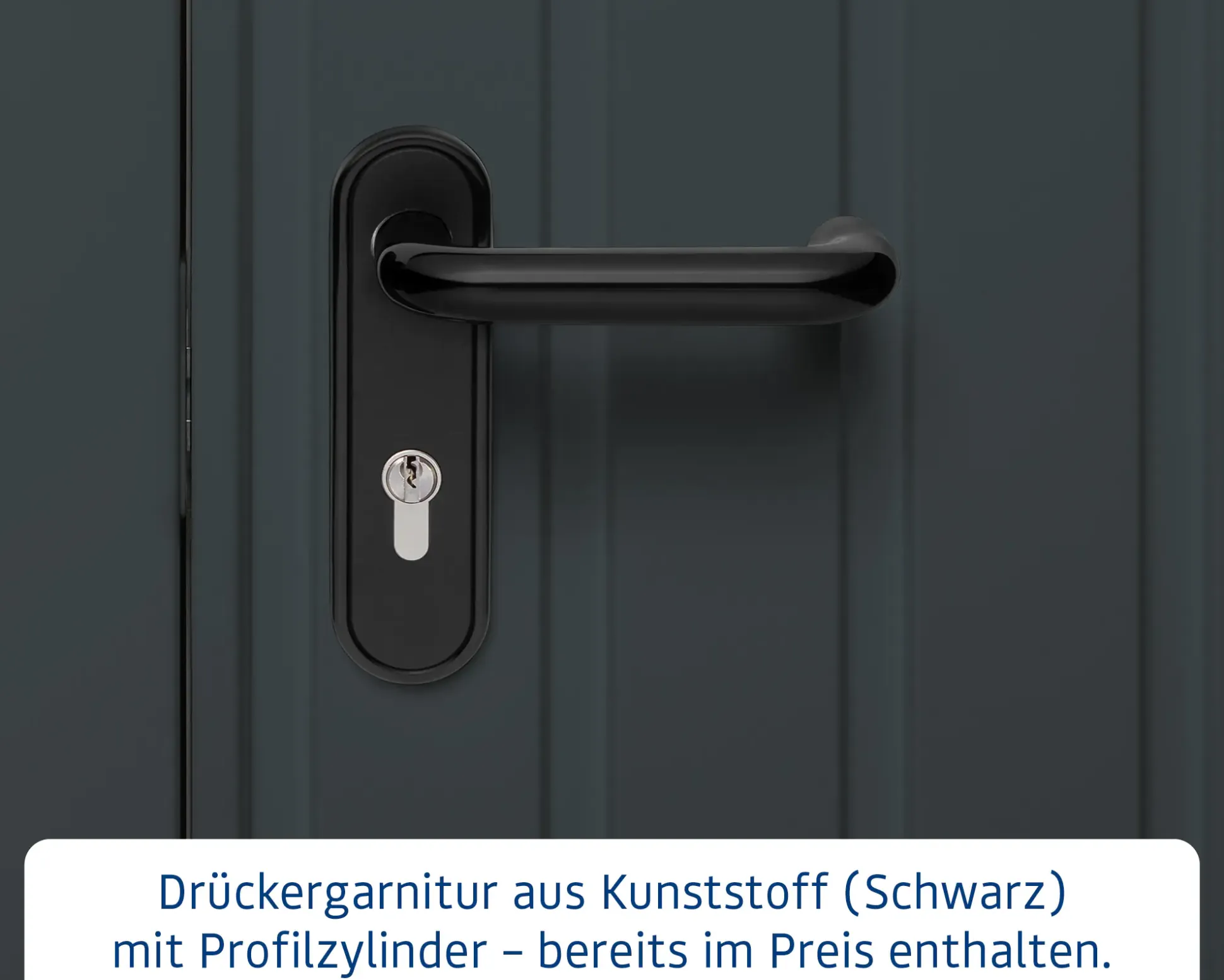 EcoStar Metallgerätehaus Euroline EFD14 LB anthrazit 310 x 310 cm 1-flg.