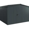 EcoStar Metallgerätehaus Euroline ESD14 anthrazit 310 x 310 cm 1-flg.