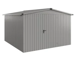 EcoStar Metallgerätehaus Euroline ESD14 graualuminium 310 x 310 cm 1-flg.