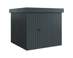 EcoStar Metallgerätehaus Euroline EFD5 anthrazit 214 x 214 cm 1-flg.