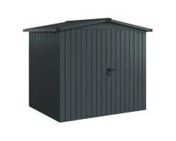 EcoStar Metallgerätehaus Euroline ESD4 anthrazit 214 x 166 cm 2-flg.