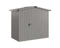 EcoStar Metallgerätehaus Euroline ESD3 graualuminium 214 x 118 cm 1-flg.