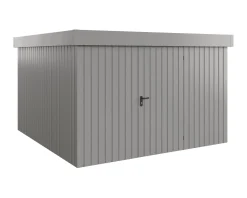 EcoStar Metallgerätehaus Euroline EFD14 graualuminium 310 x 310 cm 1-flg.