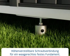 EcoStar Schraubfundament mit 10 Schrauben
