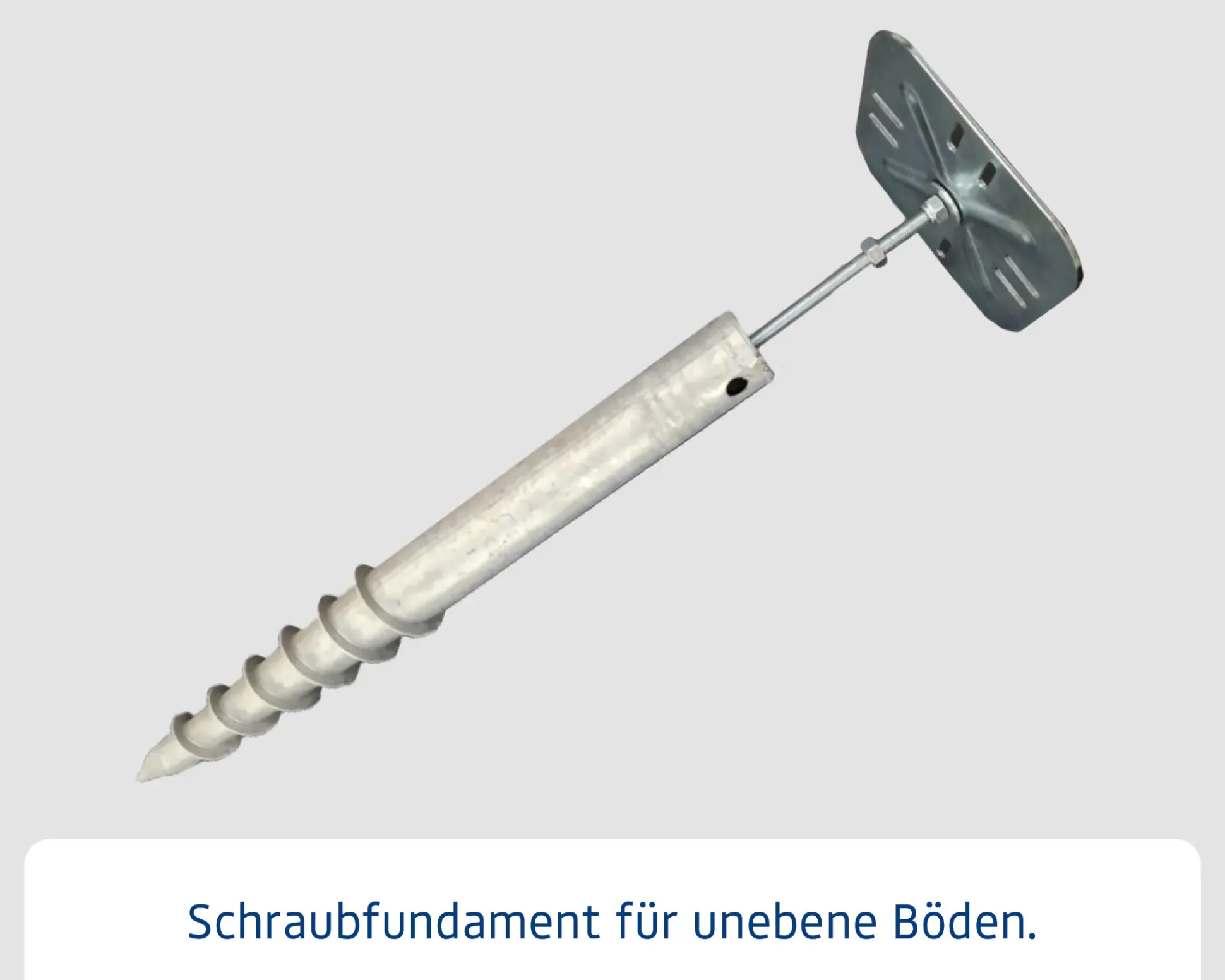 EcoStar Schraubfundament Set Typ 3