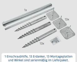EcoStar Schraubfundament Set Typ 3