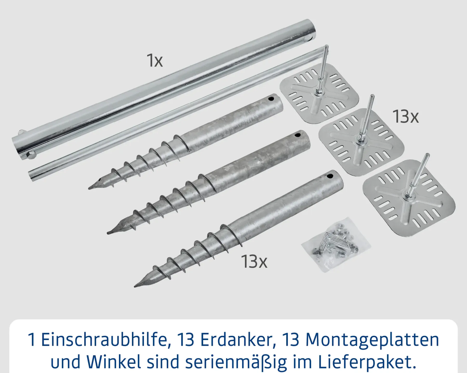 EcoStar Schraubfundament Set Typ 3