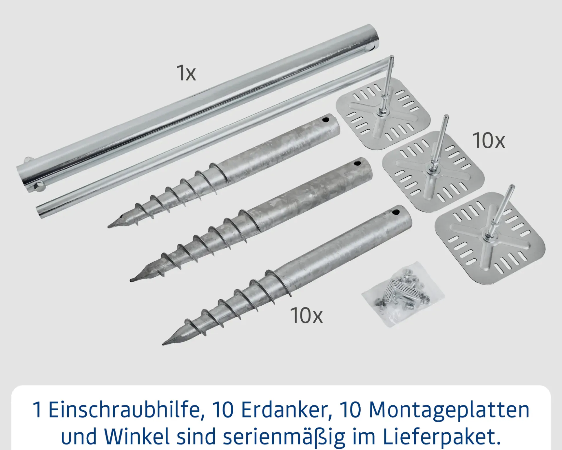 EcoStar Schraubfundament Set Typ 2