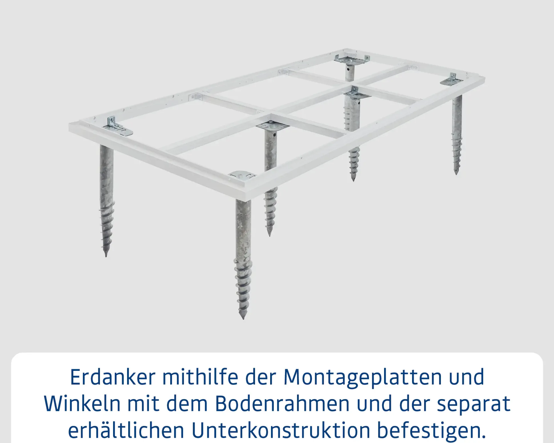 EcoStar Schraubfundament Set Typ 1