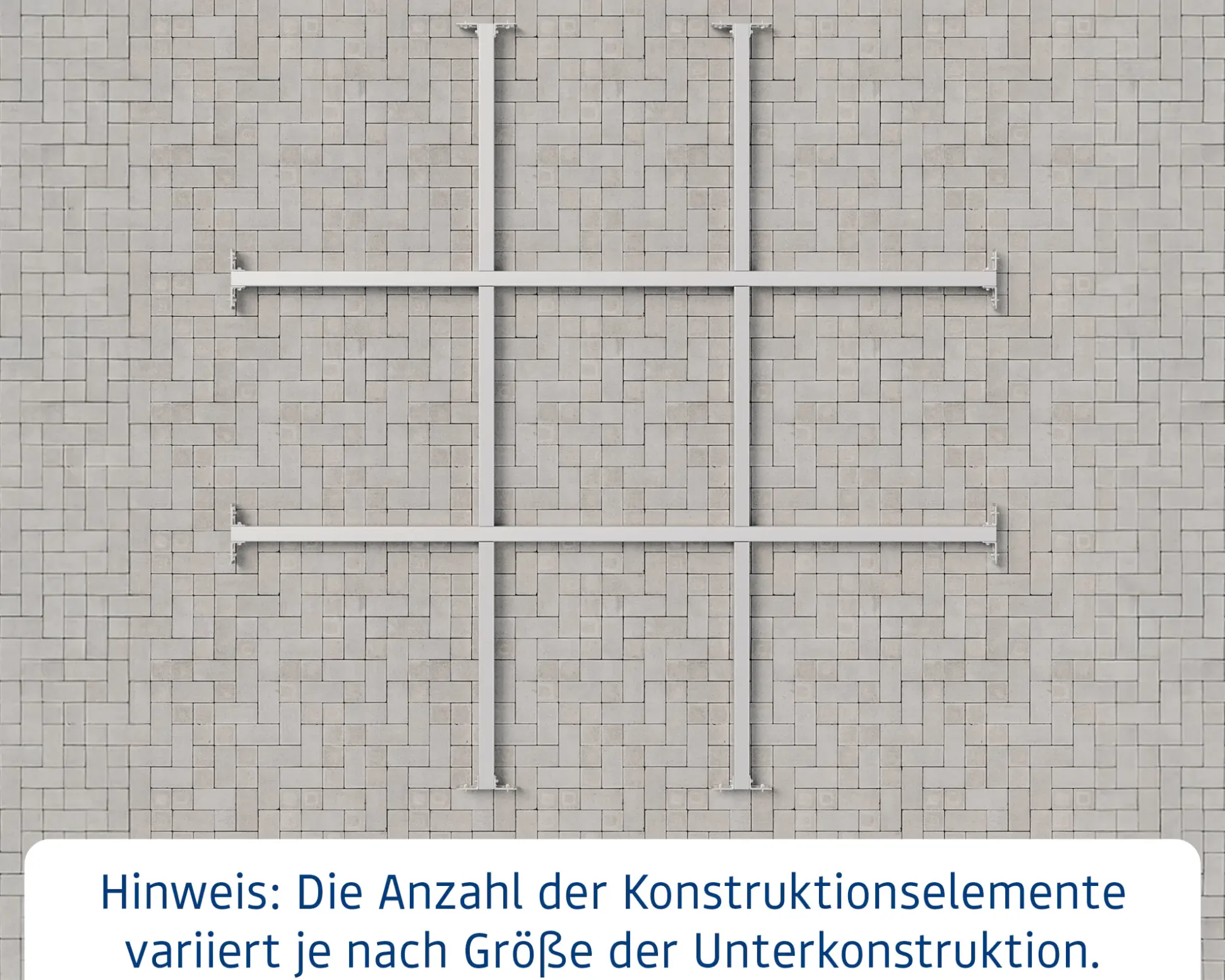 EcoStar Unterkonstruktion für Gerätehaus SD10/FD10/PD10
