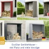 EcoStar Unterkonstruktion für Riffelblech Typ 2 für Kaminholzregal
