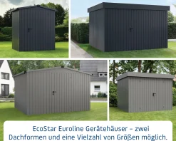 EcoStar Unterkonstruktion für Gerätehaus SD2