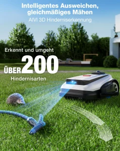 ECOVACS Mähroboter GOAT A3000 LiDAR Pro - 33 cm Schnittbreite 3000 m² 32 V