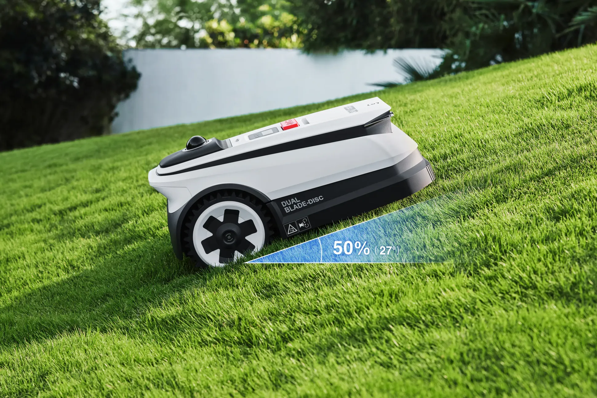 ECOVACS Mähroboter GOAT A3000 LiDAR Pro - 33 cm Schnittbreite 3000 m² 32 V